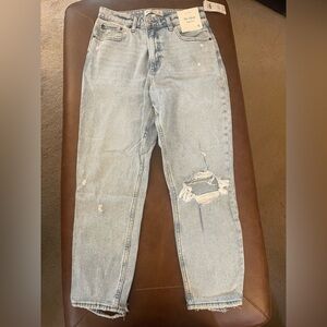 Abercrombie & Fitch Light Blue Distressed Women’s Jeans